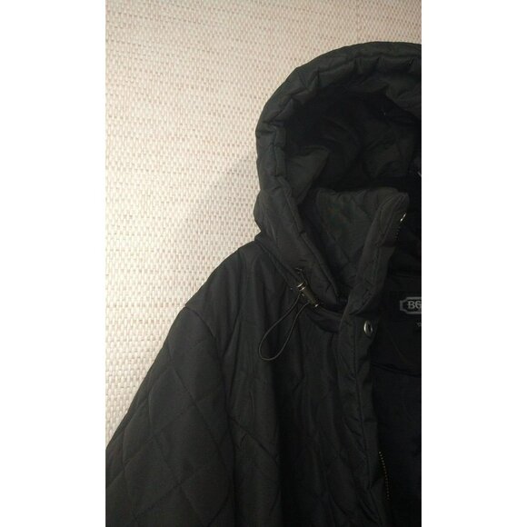 BGSD Mid Length Black Winter Ladies Jacket Size XL, adjustable waist - Picture 8 of 11